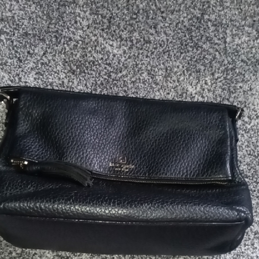 Kate Spade Black Pebbled Leather Bag